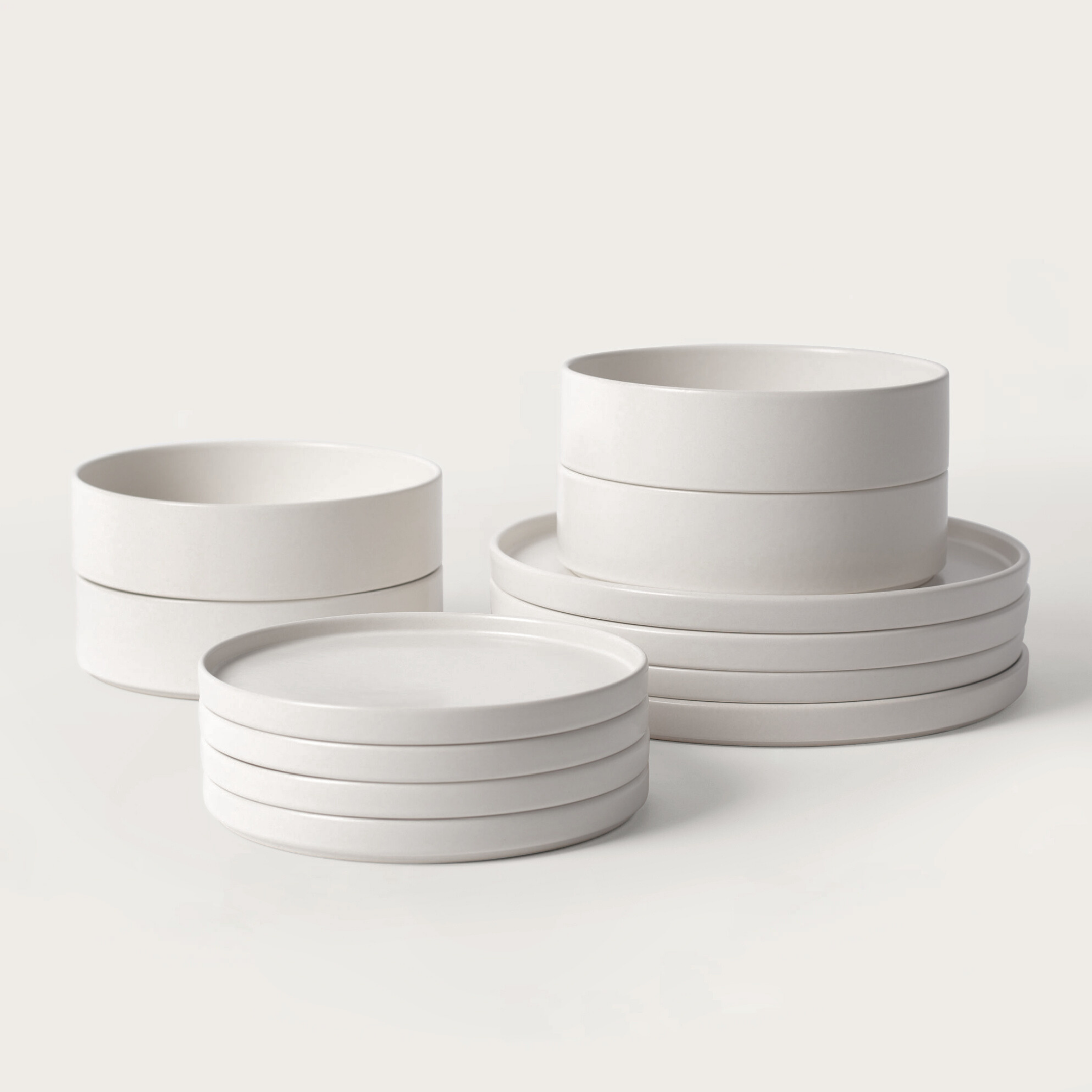 Portugiesisches Steinzeug Geschirr set mit Pastaschalen (12-teiliges set)